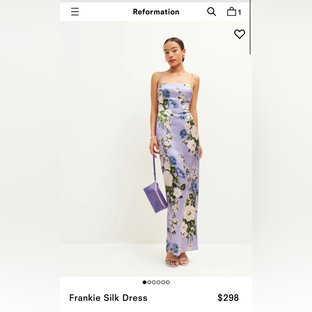 Reformarion Frankie Dress in Garden Soiree- size 2